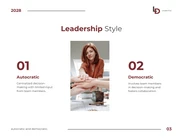 Clean, Minimalist, Professional Leadership Presentation - Seite 3