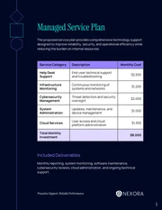 IT Services Proposal Template - صفحة 5