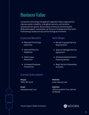 IT Services Proposal Template - صفحة 6