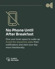 Daily Habits for Mental Clarity Social Media Carousel Post - Página 3