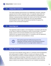 Vendor Contract Template - Pagina 5