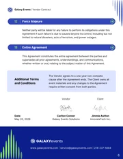 Vendor Contract Template - Seite 6