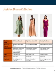 Fashion Lookbook Catalog Template - Pagina 5