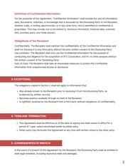 Simple Red Corporate NDA Contract - Page 2