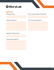 Media Consent Form Template - Página 3