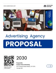 Ad Agency Proposal Template - Seite 1