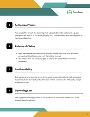 Breach Of Contract Template - page 2