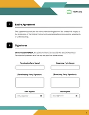 Breach Of Contract Template - page 3