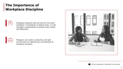 Red and White Disciplinary Training Business Presentation Template - Page 3