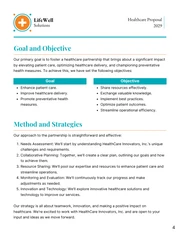 Orange and Cyan Modern Minimalist Healthcare Proposal - Page 4
