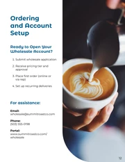 Wholesale Coffee Product Catalog Template - Página 12