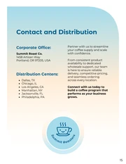 Wholesale Coffee Product Catalog Template - Página 15
