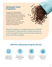 Wholesale Coffee Product Catalog Template - Página 4