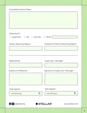 Light Green Incident Report - صفحة 2