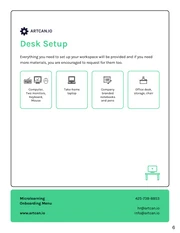 Microlearning Onboarding Menu Materials - Page 6