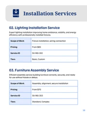 Residential Services Catalog Template - Página 10