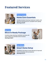Residential Services Catalog Template - Página 11