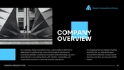 Black And Blue Ssimple Company Presentation - page 2