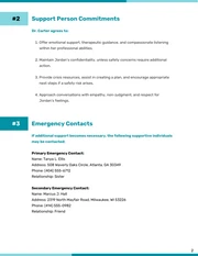 No Harm Contract Template - Página 2