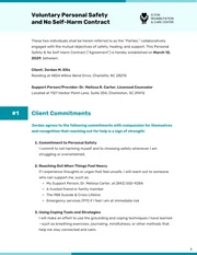 No Harm Contract Template - Página 1