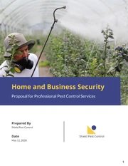 Pest Control Services Proposals - Page 1