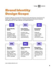 Branding and Identity Design Pricing Proposal Template - Pagina 8
