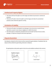 Drone Contract Template - Pagina 3