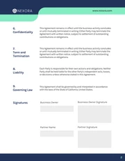 Profit Sharing Contract Template - page 2