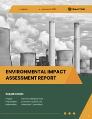 Environmental Impact Assessment Report - Pagina 1
