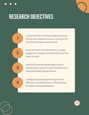 Green And Orange Modern Research Proposal - Página 3