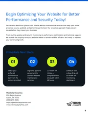 Website Maintenance Proposal Template - صفحة 6