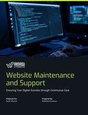 Website Maintenance Proposal Template - صفحة 1