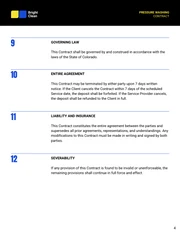 Pressure Washing Contract Template - Pagina 4