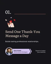 Career-Boosting Micro-Habits Carousel Post Template - Page 2
