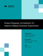 Editable Project Proposal Template - Pagina 1