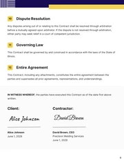 Welding Contract Template - Seite 4