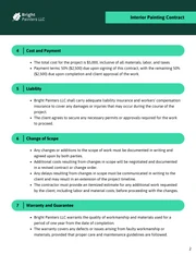 Interior Painting Contract Template - Seite 2