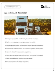 Truck Driver Contract Template - Seite 6