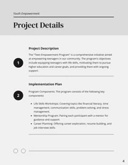 Gray Simple Grant Proposals - Page 4