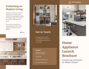 Home Appliance Launch Brochure - Page 1