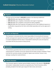 Business Renovation Contract Template - Seite 2