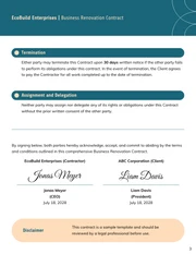 Business Renovation Contract Template - Seite 3