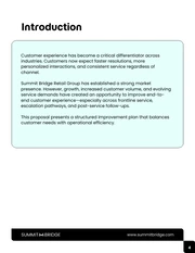 Customer Experience Improvement Business Proposal - Pagina 4