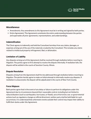 Social Media Consultant Contract Template - Pagina 3