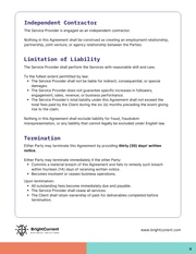 Social Media Management Contract Template - Seite 5