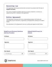 Social Media Management Contract Template - Seite 6