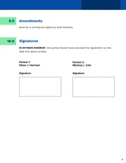 Real Estate Partnership Agreement Template - page 4