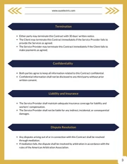 Electrical Maintenance Contract Template - صفحة 3