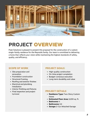 Residential Construction Proposal Template - Seite 2