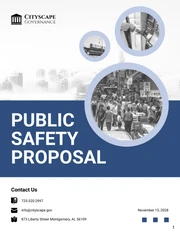 Blue Public Safety Proposal - Page 1